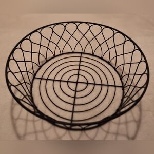 Pier 1 Black Wire Basket